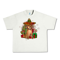 Pistachio Chihuahua Christmas Urban Heavy Tee - JahusDesignShop