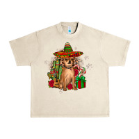 Sandshell Chihuahua Christmas Urban Heavy Tee - JahusDesignShop