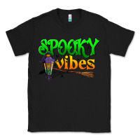 Black spooky vibes Classic Tee - BundleAndBundleShop