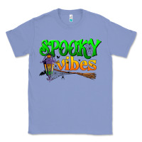 Colony Blue spooky vibes Classic Tee - BundleAndBundleShop