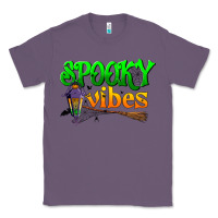 Lavender spooky vibes Classic Tee - BundleAndBundleShop