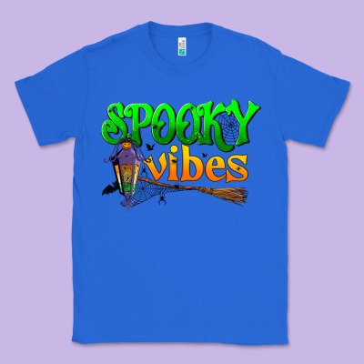 Spooky Vibes Classic Tee Designed By Bundleandbundleshop