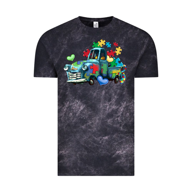 Autism Truck Vintage Tee by LillyAllenDesigns | Teevron