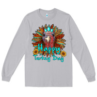 Moon Dust happy turkey day sunflower Long Sleeve Tee - RanaPortraitStore
