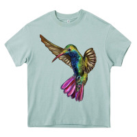 Arona Broad Billed Hummingbird Heavy Core Tee - LillyAllenDesigns