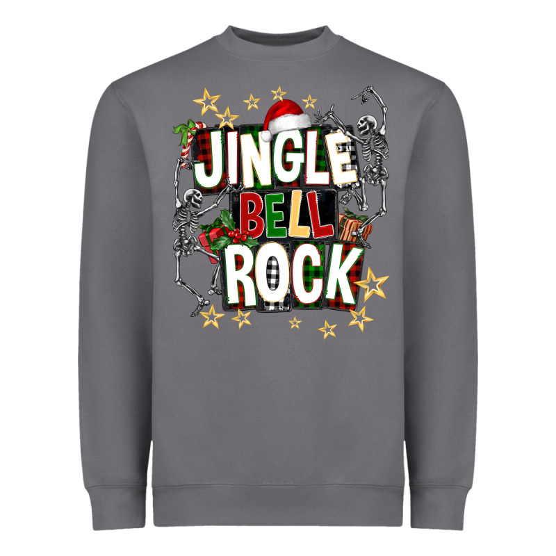 Jingle Bell Rock Heavyweight Sweatshirt by NancyCooperArtShop | Teevron