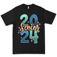 Black senior 2024 Premium Tee - MaliasSmallBusiness