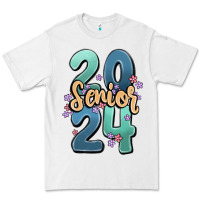 White senior 2024 Premium Tee - MaliasSmallBusiness