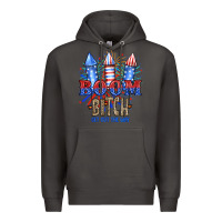 Smoke Boom Bıtch Get Out The Way Premium Hoodie - JahusDesignShop