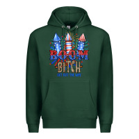 Sports Green Boom Bıtch Get Out The Way Premium Hoodie - JahusDesignShop