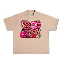 Burro Xoxo Valentine's Day leopard frame Urban Heavy Tee - LillyAllenDesigns