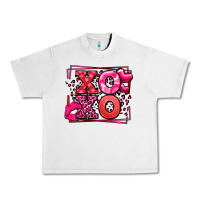 Lunar Rock Xoxo Valentine's Day leopard frame Urban Heavy Tee - LillyAllenDesigns