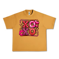 Peanut Butter Xoxo Valentine's Day leopard frame Urban Heavy Tee - LillyAllenDesigns