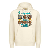 Sandshell i am not bossy i have leadership skills Premium Hoodie - OliviaCreatesArt