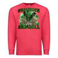 Cardinal shamrock and roll Premium Sweatshirt - FaDigitalArtStudio