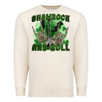 Sandshell shamrock and roll Premium Sweatshirt - FaDigitalArtStudio