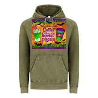 Vintage Olive this witch needs coffee before any hocus pocus tumbler Vintage Hoodie - BundleAndBundleShop