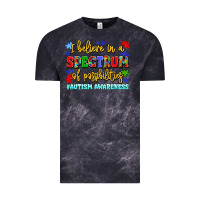 Cloud Black i believe in a spectrum of possibilities Vintage Tee - LillyAllenDesigns
