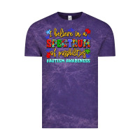 Cloud Purple i believe in a spectrum of possibilities Vintage Tee - LillyAllenDesigns