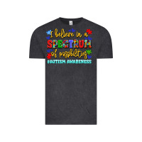 Vintage Black i believe in a spectrum of possibilities Vintage Tee - LillyAllenDesigns
