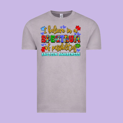 I Believe In A Spectrum Of Possibilities Vintage Tee Designed By Lillyallendesigns