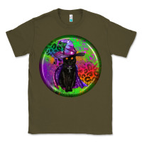 Army Green halloween round earrings Classic Tee - BundleAndBundleShop