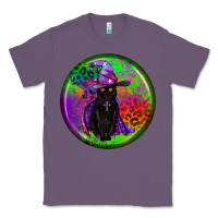 Lavender halloween round earrings Classic Tee - BundleAndBundleShop