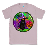 Lilac halloween round earrings Classic Tee - BundleAndBundleShop