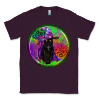 Plum halloween round earrings Classic Tee - BundleAndBundleShop