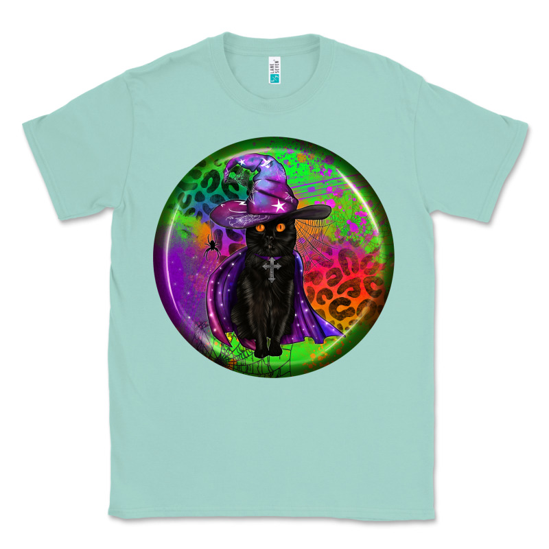 Halloween Round Earrings Classic Tee by BundleAndBundleShop | Teevron