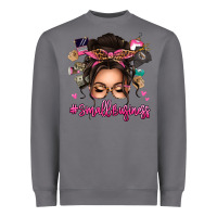 Storm Small business messy bun Heavyweight Sweatshirt - texasbilliewilder