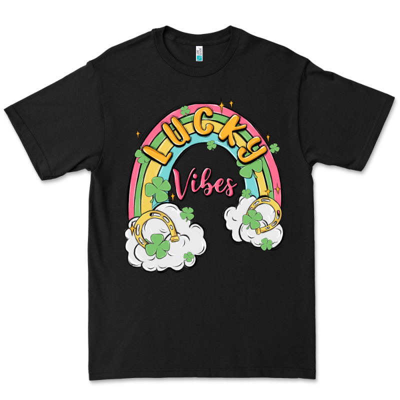 Lucky Vibes Premium Tee by MaliasSmallBusiness | Teevron