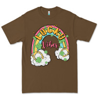Cacao lucky vibes Premium Tee - MaliasSmallBusiness