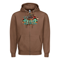 Chestnut Cool mom mother's day Zipper Hoodie - HowdyJamesFarm