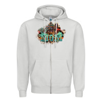 Dove Grey Cool mom mother's day Zipper Hoodie - HowdyJamesFarm