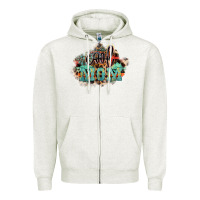 Oatmeal Heather Cool mom mother's day Zipper Hoodie - HowdyJamesFarm