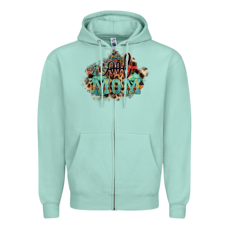 Cool Mom Mother's Day Zipper Hoodie by HowdyJamesFarm | Teevron