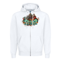 White Cool mom mother's day Zipper Hoodie - HowdyJamesFarm