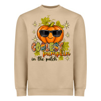Mushroom Coolest Pumpkin In The Patch Heavyweight Sweatshirt - texasbilliewilder