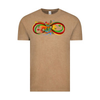 Vintage Coffee butterfly infinity symbol autism Vintage Tee - LillyAllenDesigns