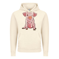 Vintage Artic sitting pig Vintage Hoodie - RanaPortraitStore