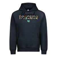 Navy blessed teacher Urban Hoodie - CowhideDigitalArt