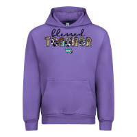 Tulip blessed teacher Urban Hoodie - CowhideDigitalArt