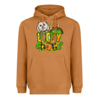 Meerkat lucky dog St. Patrick's Heavyweight Hoodie - FaDigitalArtStudio