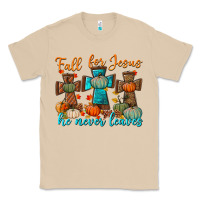 Mushroom fall for jesus he never leaves Classic Tee - BundleAndBundleShop