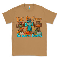Toasted Coconut fall for jesus he never leaves Classic Tee - BundleAndBundleShop