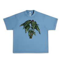 Pebble Blue Amazon Elephant Ear Urban Heavy Tee - LillyAllenDesigns