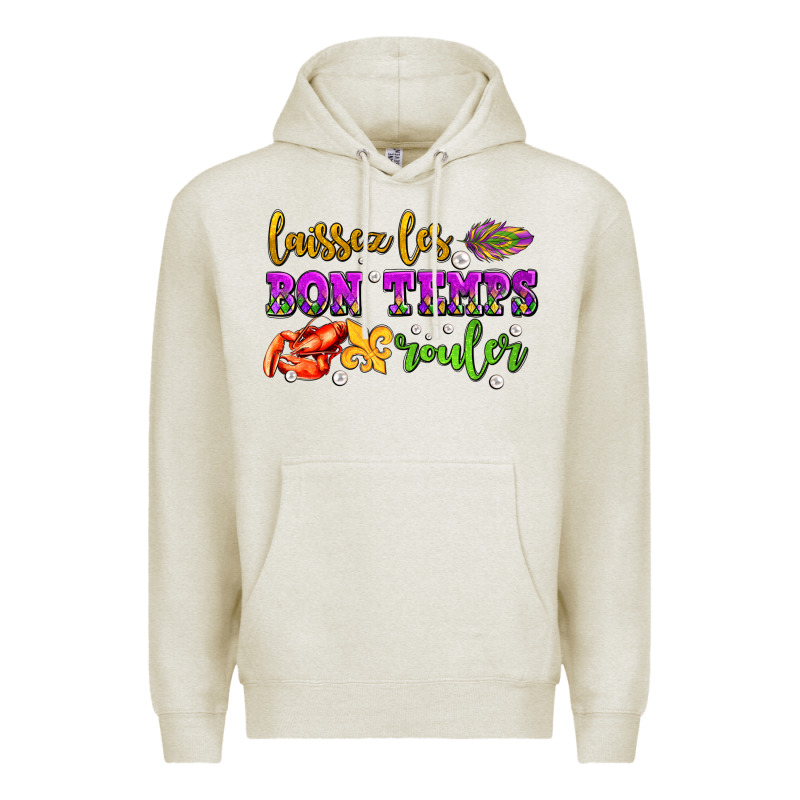 Laissez Les Bon Temps Rouler Olivia  (1) Premium Hoodie by OliviaCreatesArt | Teevron