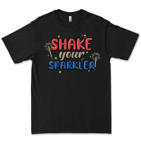 Black 4th of july america shake your sparkler Premium Tee - MaliasSmallBusiness