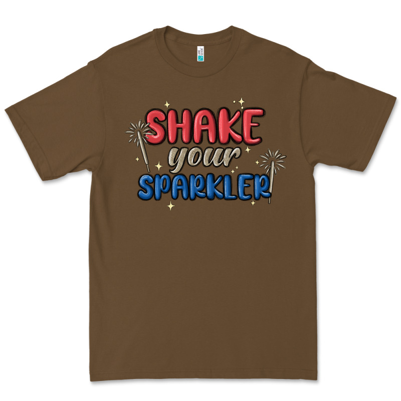 4th Of July America Shake Your Sparkler Premium Tee by MaliasSmallBusiness | Teevron